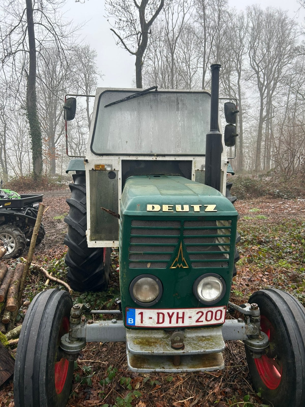 Tracteur deutz, Enlèvement