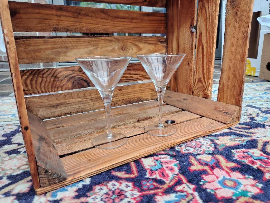 Martiniglazen Bormioli Rocco, Collections, Verres & Petits Verres, Comme neuf, Autres types, Enlèvement
