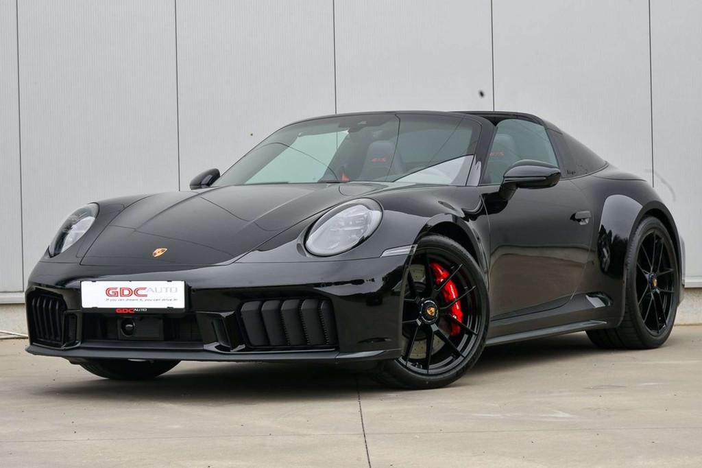 Porsche 911 992.2 Targa 4 GTS I Matrix I Lift I InnoDrive, 245 g/km, Phares entièrement LED, Cabriolet, Noir