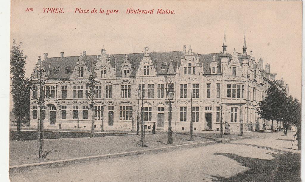 Ypres, Collections, Cartes postales | Belgique, Envoi