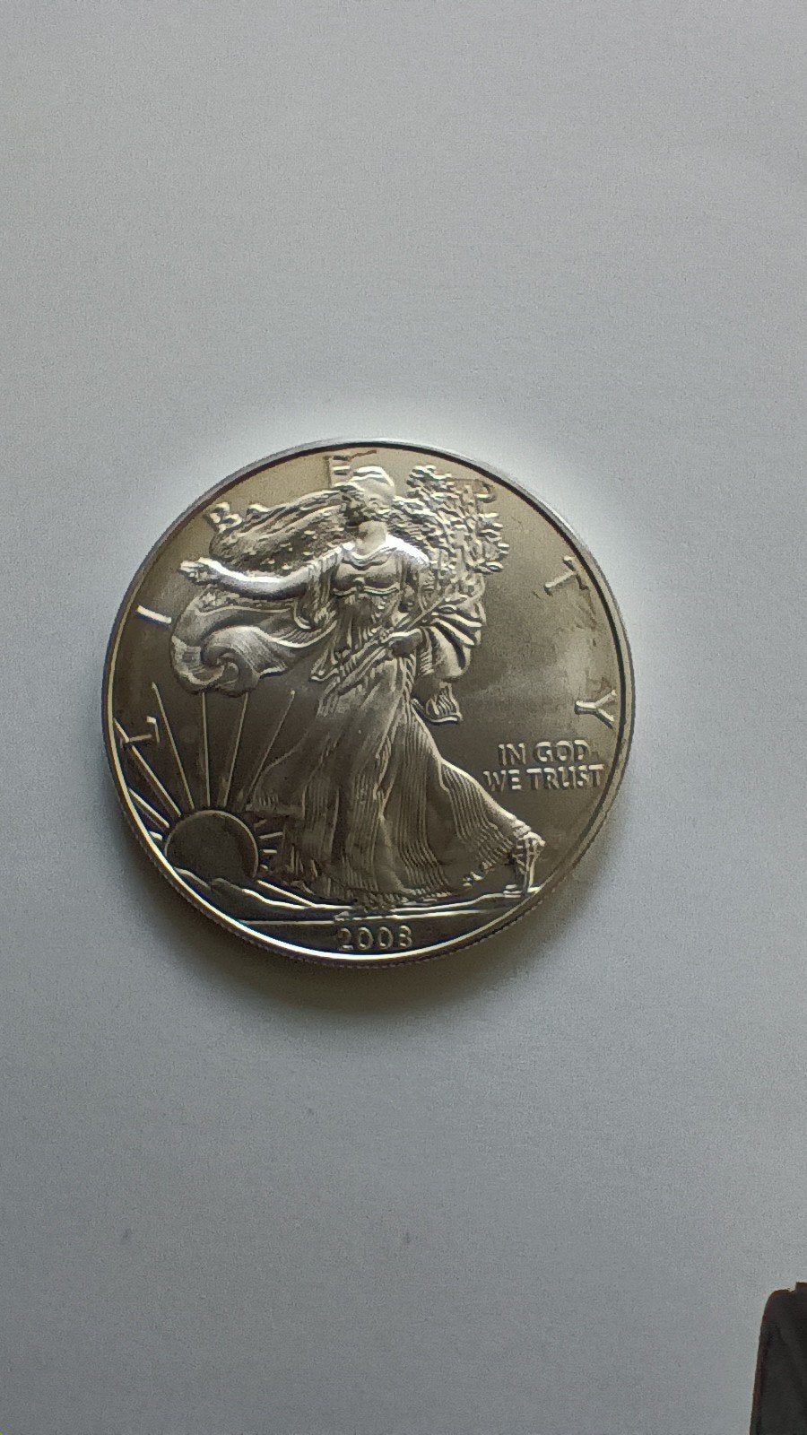 Zilveren munt, Ophalen