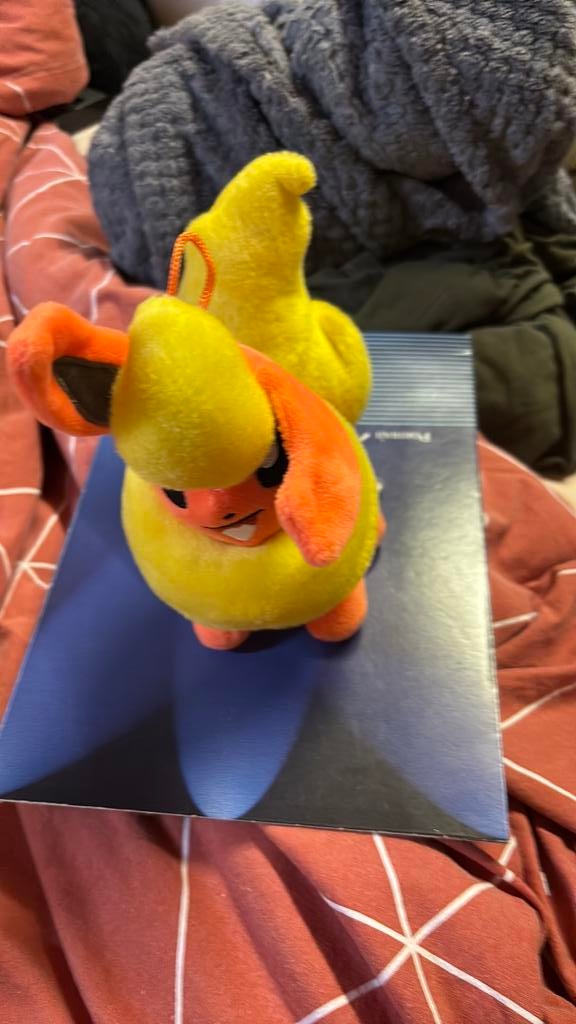 Pokemon Plush: Flamara, Ophalen of Verzenden, Zo goed als nieuw