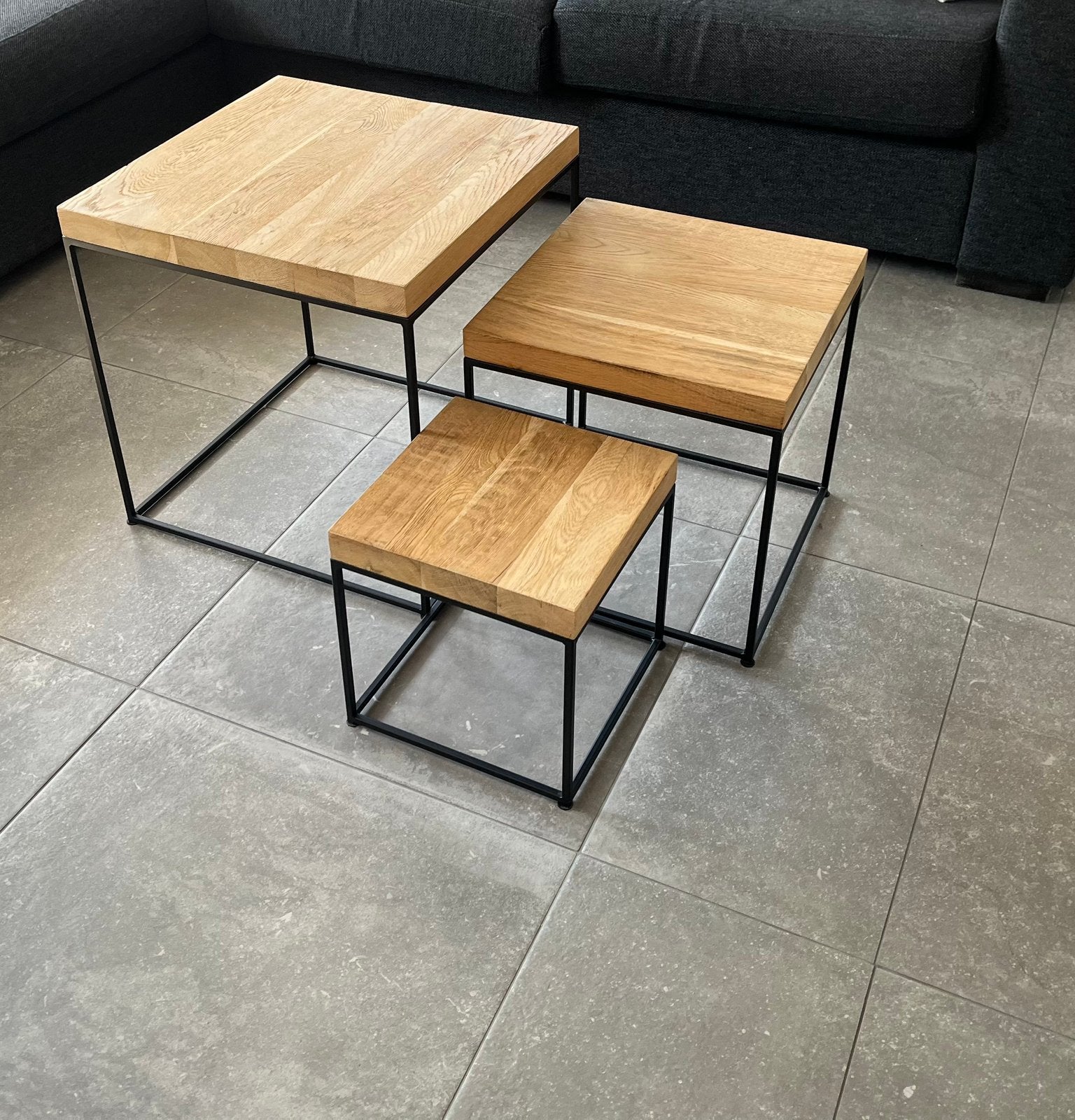 Salontafel (3 stuks) - Goossens Wonen, Huis en Inrichting, Ophalen, Zo goed als nieuw