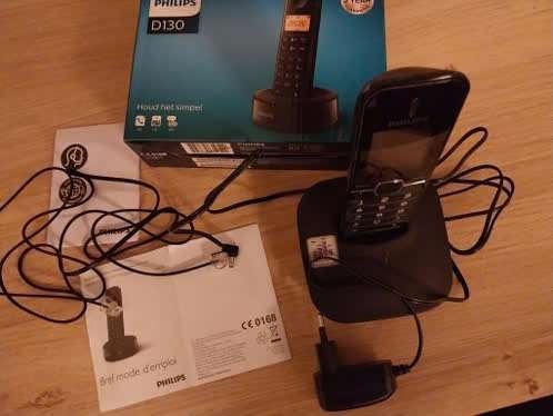 telefoon Philips D130, Ophalen of Verzenden, Zo goed als nieuw, 1 handset