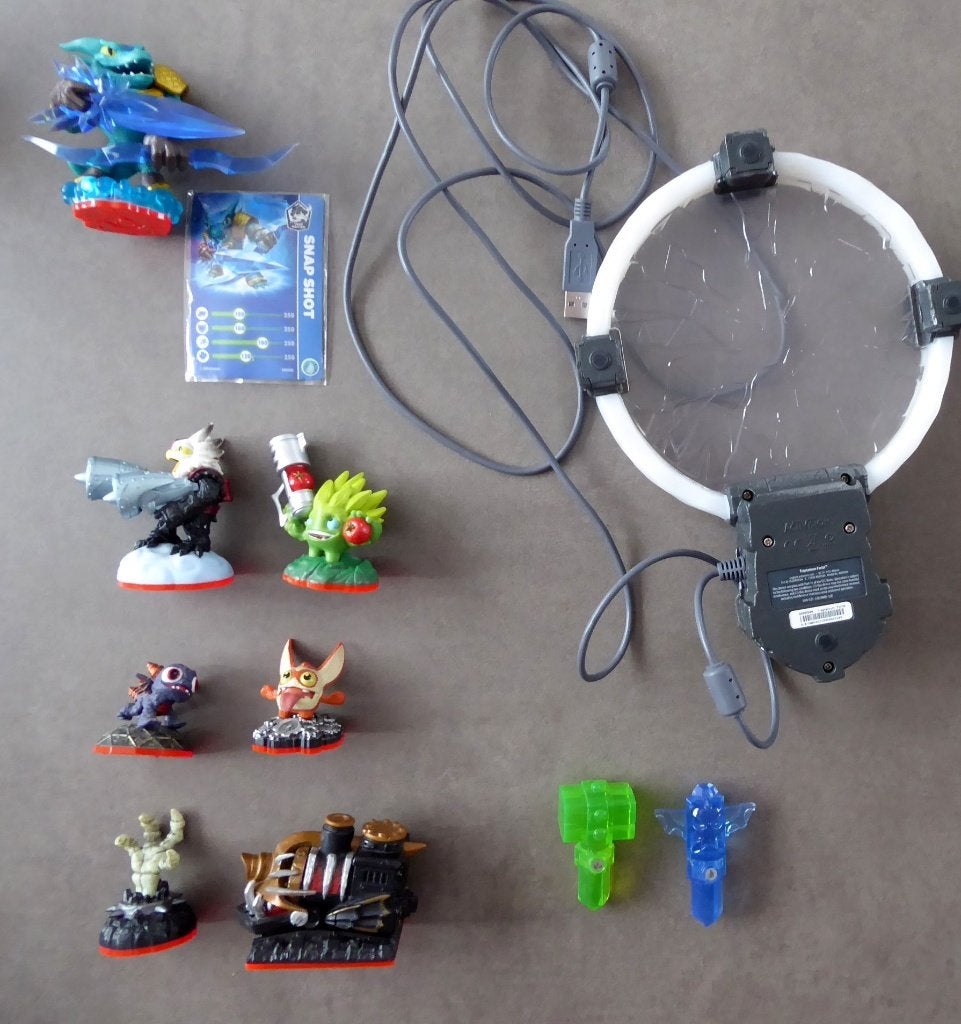 Lot 9 Skylanders Trap Team+Portal 0000586-Activision 2014, Ophalen of Verzenden, Gebruikt