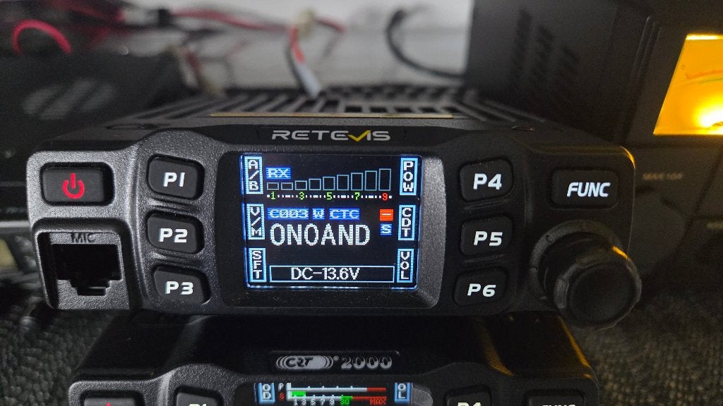 Radioamateur VHF/UHF Retevis RT95, Enlèvement, Comme neuf, Émetteur et Récepteur