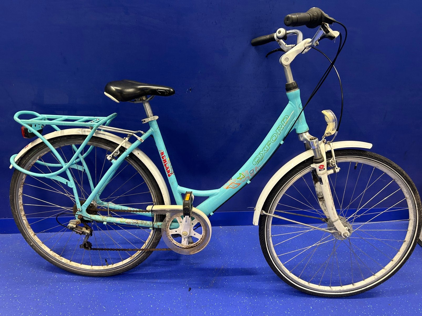 Damesfiets oxford, Fietsen en Brommers, Ophalen, Gebruikt, Velgrem, 28 inch