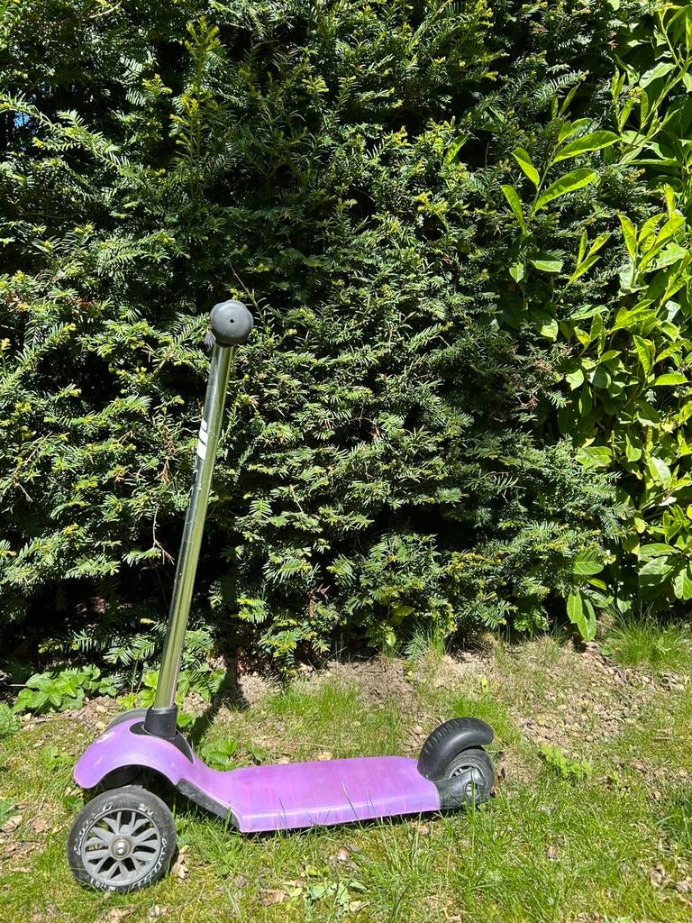 Trottinette 3 roues enfants mauve, Vélos & Vélomoteurs, Enlèvement, Comme neuf