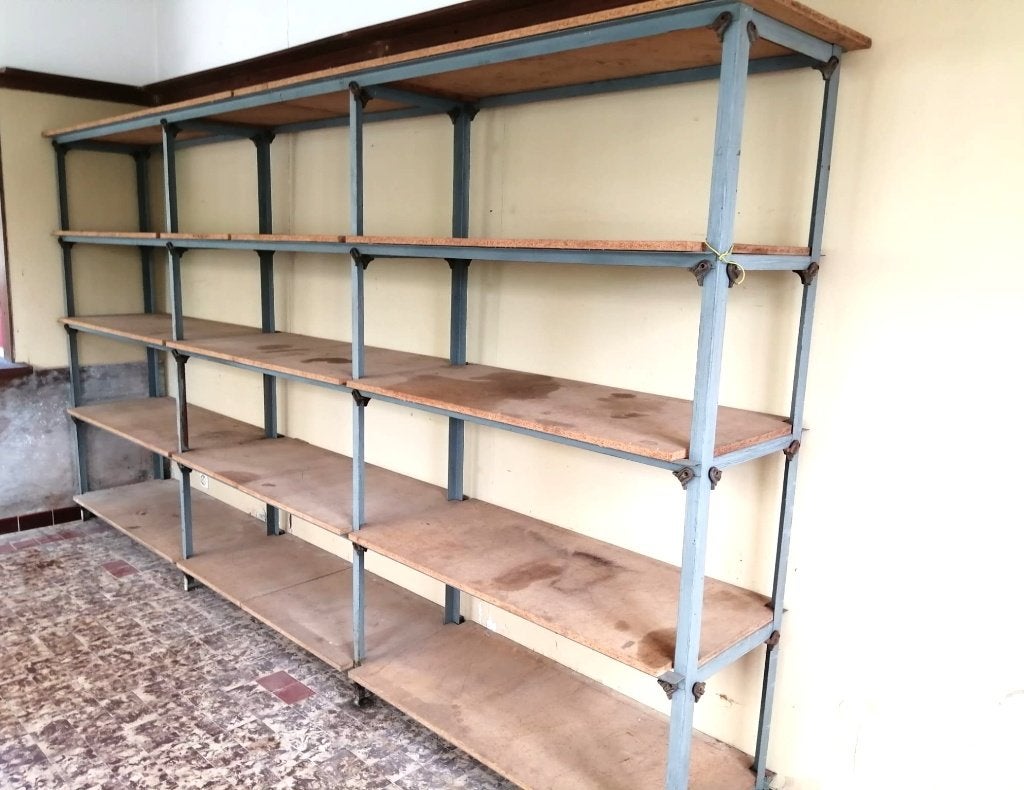 étagère métallique entièrement démontable, Maison & Meubles, Démontable, Enlèvement, Utilisé, Autres matériaux