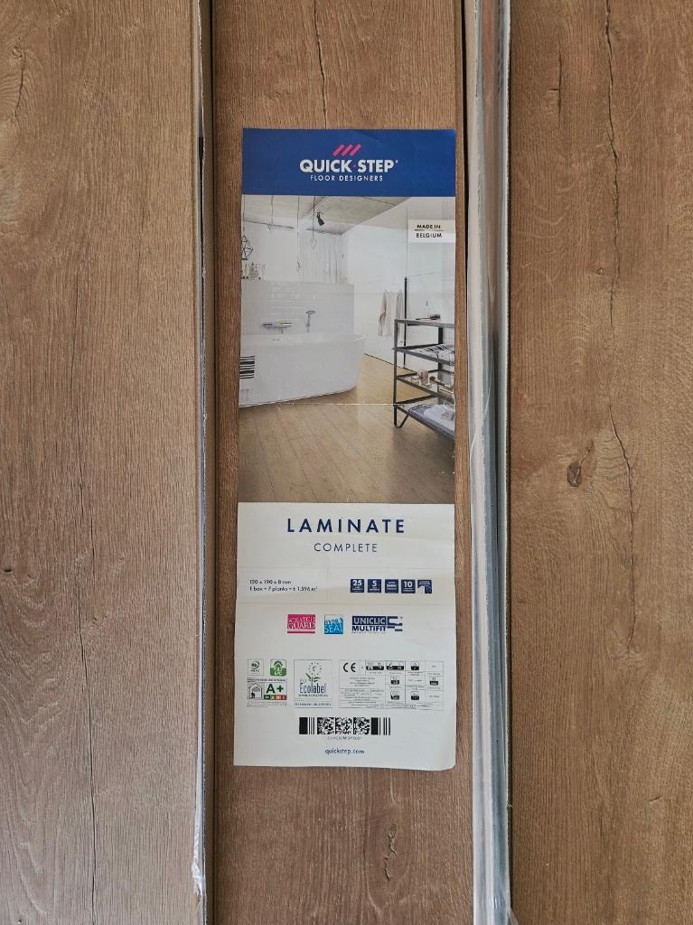 restant Quick Step laminaat, Aggloméré, Enlèvement, 10 à 30 cm, Moins de 5 m²