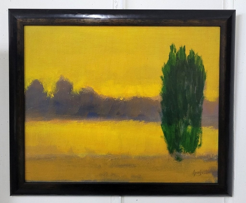 Robert ARENS, Zomer in Vlaanderen, Antiek en Kunst, Paneel, Ophalen of Verzenden, Gesigneerd, Landschap