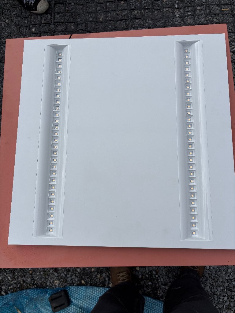 4 panneaux LED 60x60 UNI-BRIGHT INFINITY 2.0 – NEUFS, Enlèvement, Neuf, Autres marques, Autres types