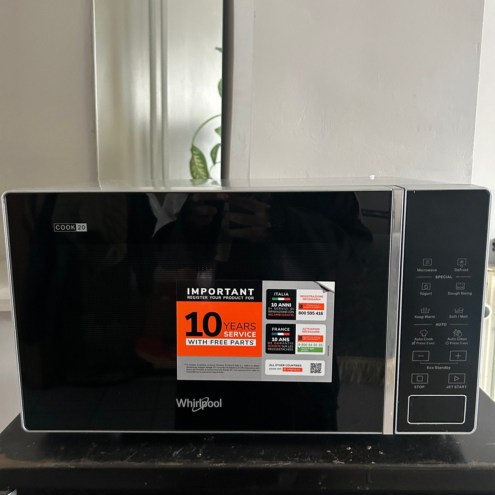 Four à micro-ondes Whirlpool Cook 20 - Parfait état, Electroménager, Enlèvement, Neuf, Micro-ondes