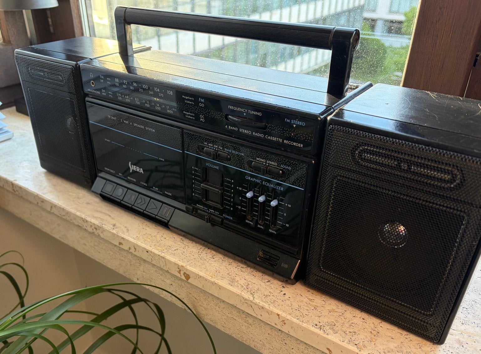 Lecteur de cassettes radio, Enlèvement, Utilisé, Radio