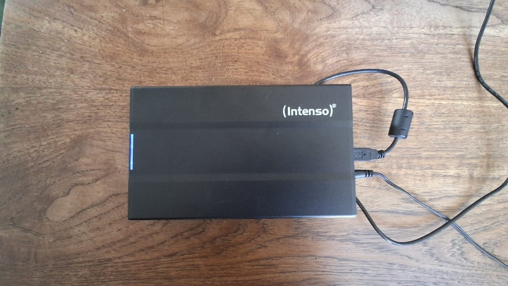 2T Intenso externe harde schijf, Computers en Software, Harde schijven, HDD, Intenso, Ophalen of Verzenden, Zo goed als nieuw