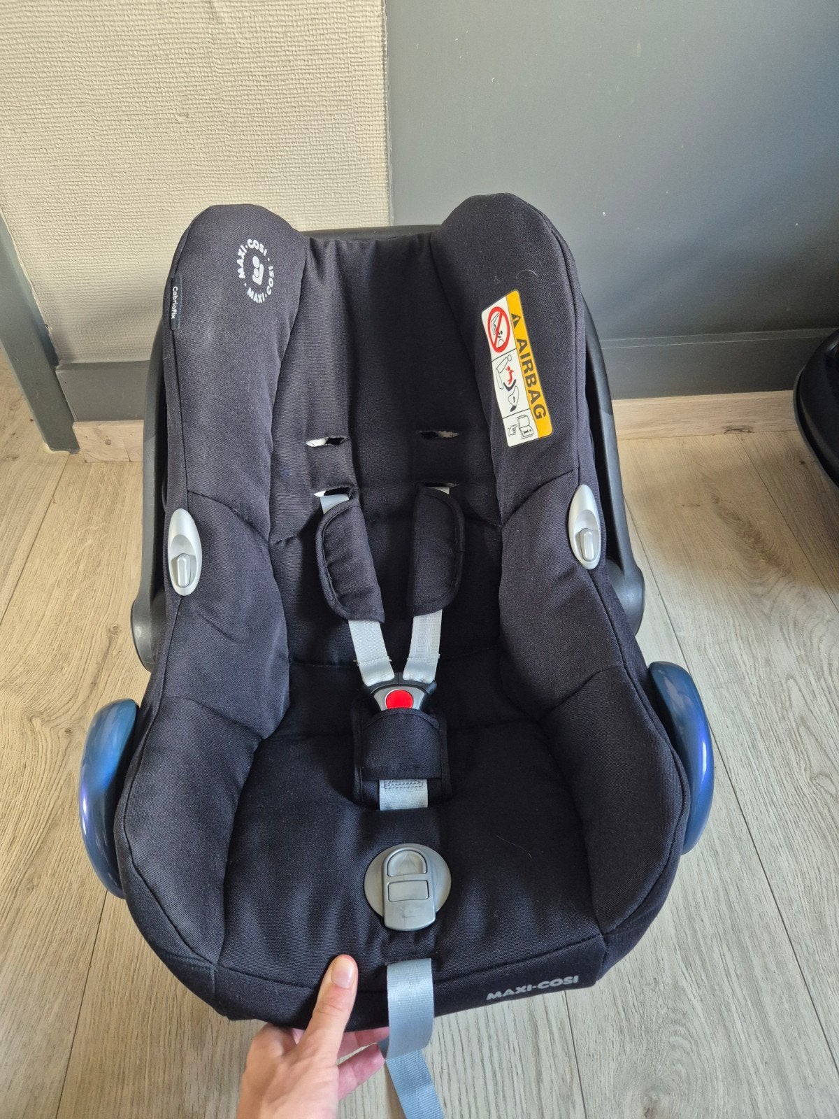 maxi cosi cabriofix te koop, Enlèvement, Utilisé, Maxi-Cosi, Dossier amovible