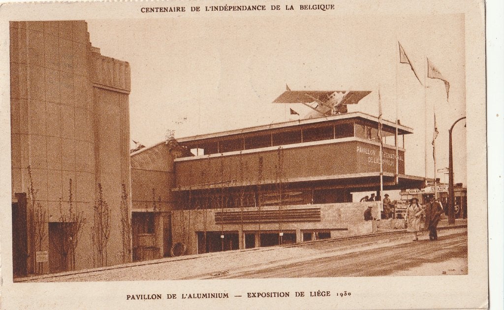 LUIK -  Expo 1930 -  Paviljoen Aluminium, Verzenden, 1920 tot 1940, Gelopen, Luik