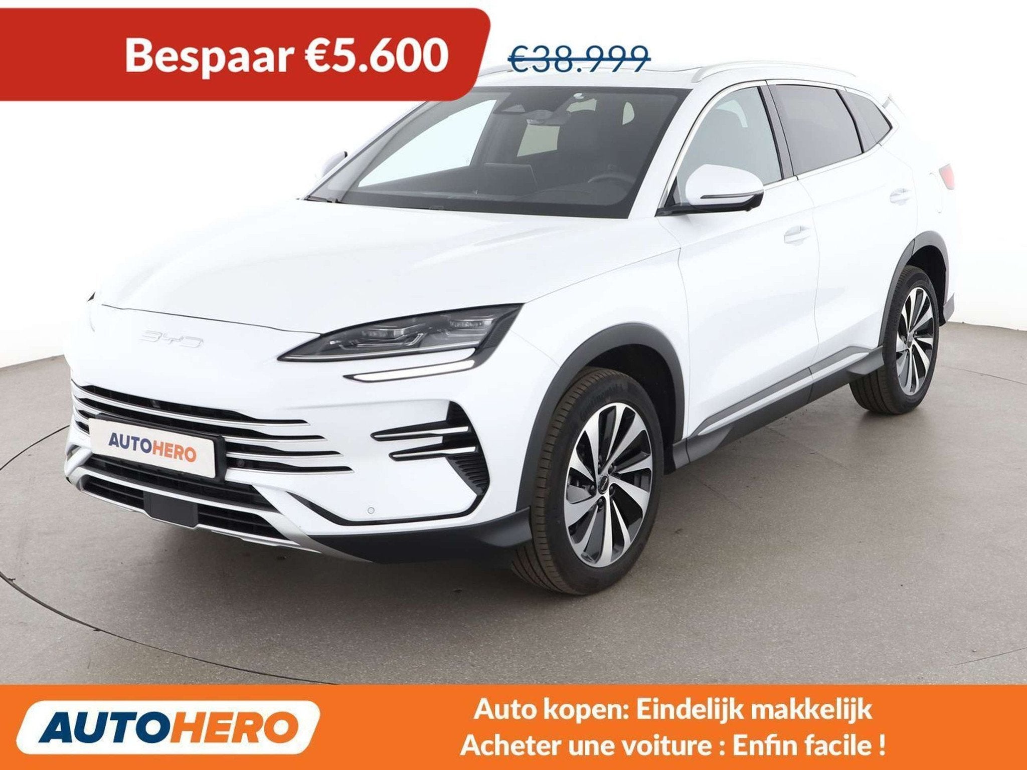 BYD SEAL U 1.5 PHEV Comfort (bj 2025, automaat), Auto's, BYD, Seal U, Zwart, 16 g/km, Wit