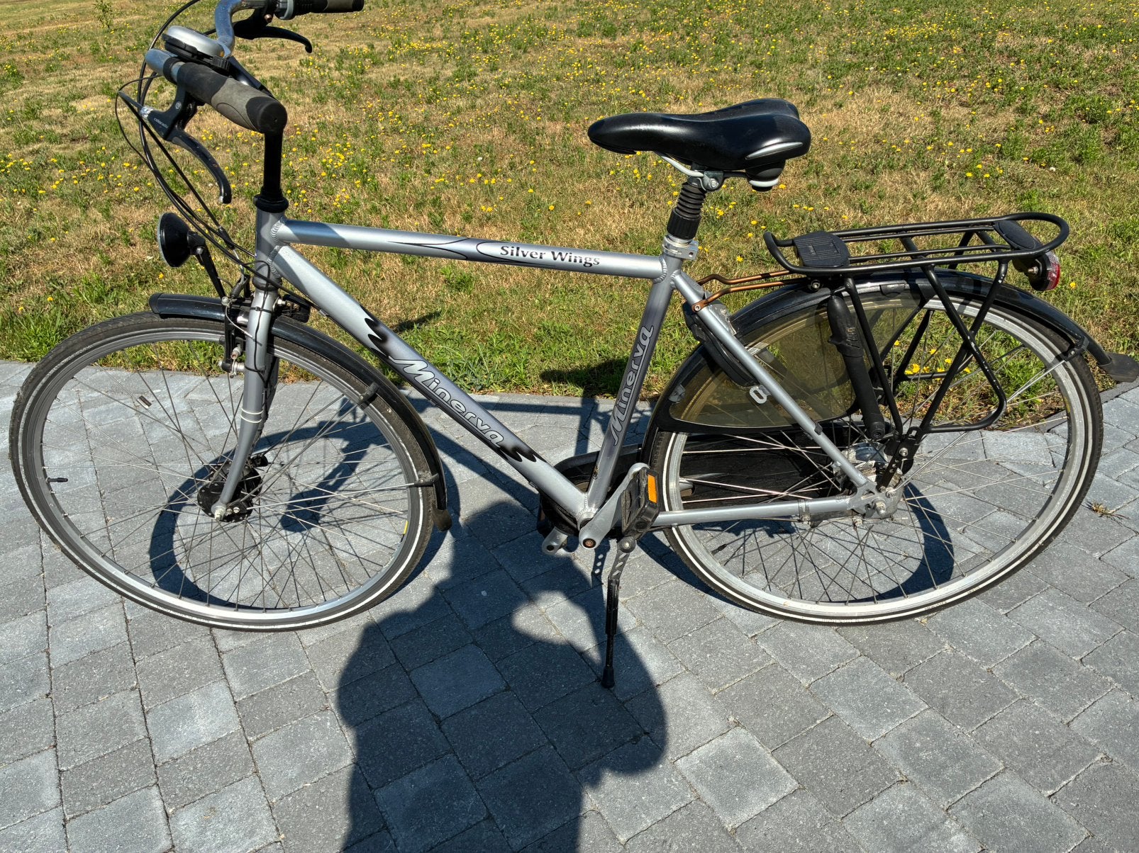 Herenfiets maat 50, Fietsen en Brommers, Gebruikt, Versnellingen, 49 tot 53 cm, Ophalen