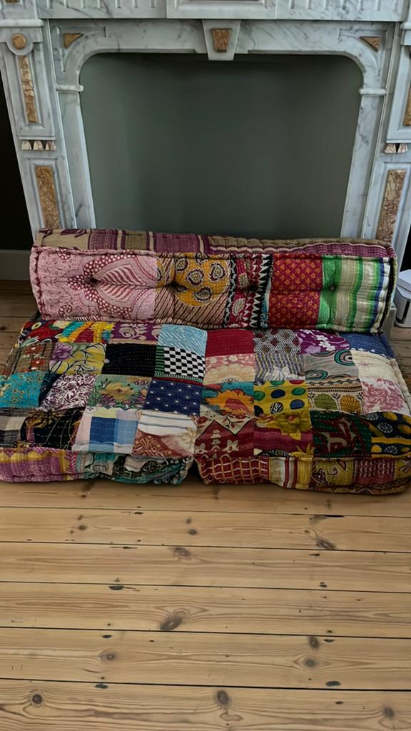 Bohemian stijl zit/lig kussen, Huis en Inrichting, Ophalen, Zo goed als nieuw