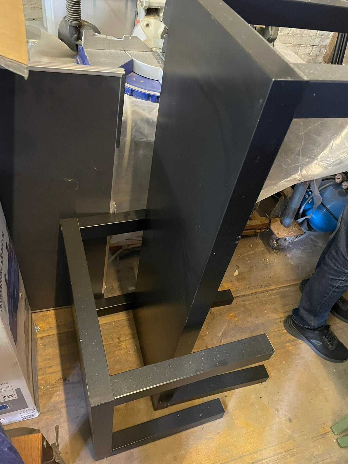 Zwarte ikea tafels, Ophalen, Gebruikt