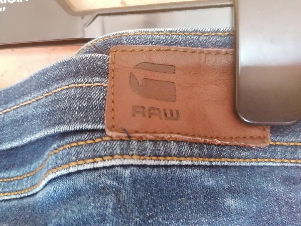 Jean's dame RAW, Enlèvement ou Envoi, Comme neuf, Bleu, Autres tailles de jeans