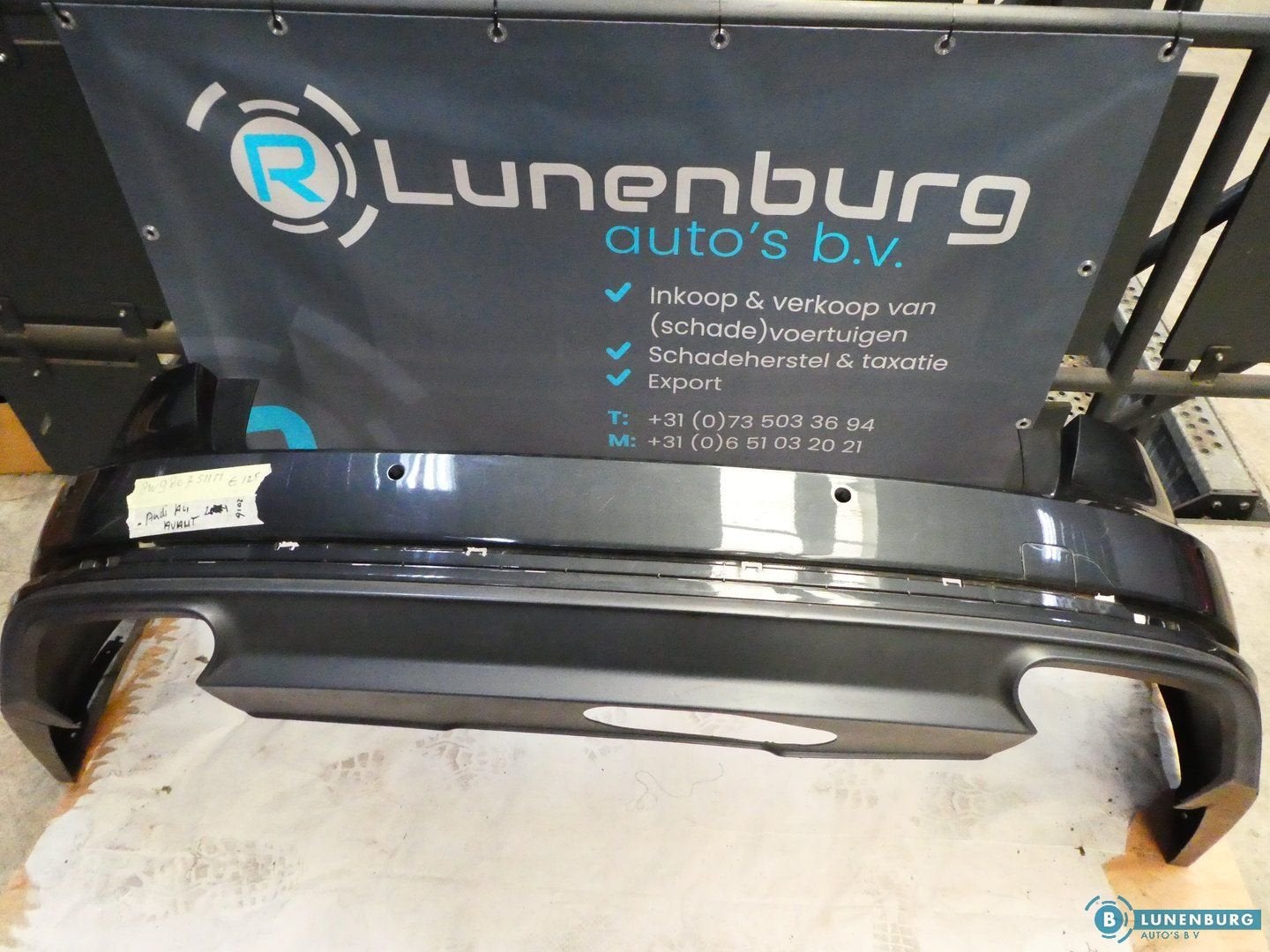 Achterbumper Audi A4 B9, Arrière, -, Audi, Enlèvement