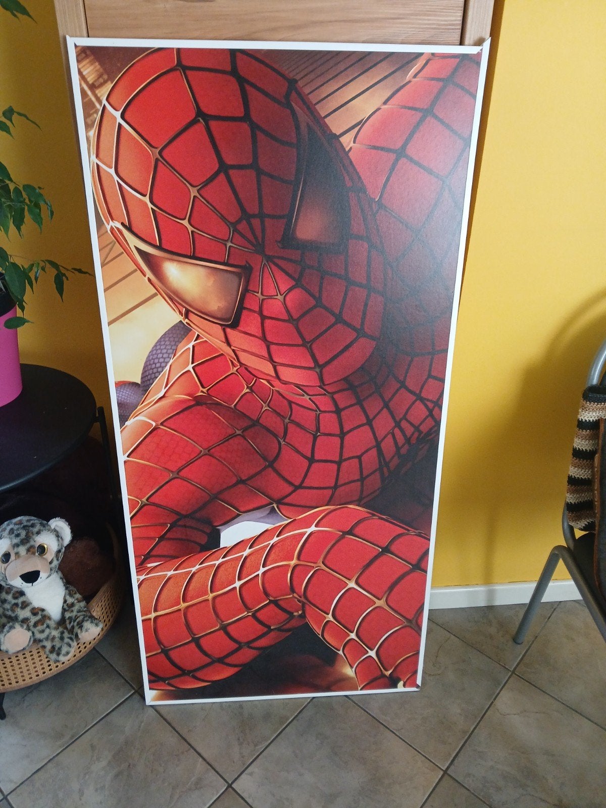 Spider-Man wanddecoratie / ingelijste poster (Marvel), Verzamelen, Ophalen, Zo goed als nieuw