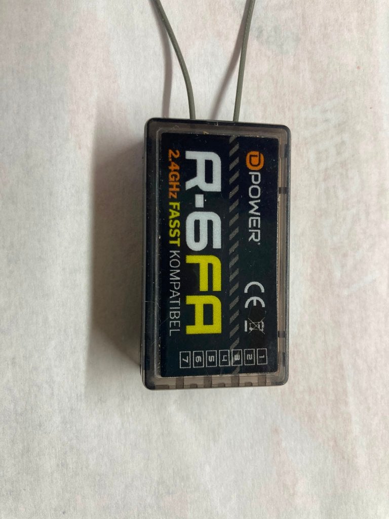 rc ontvanger 7 kanaals D-Power, Hobby en Vrije tijd, Ophalen of Verzenden, Nieuw
