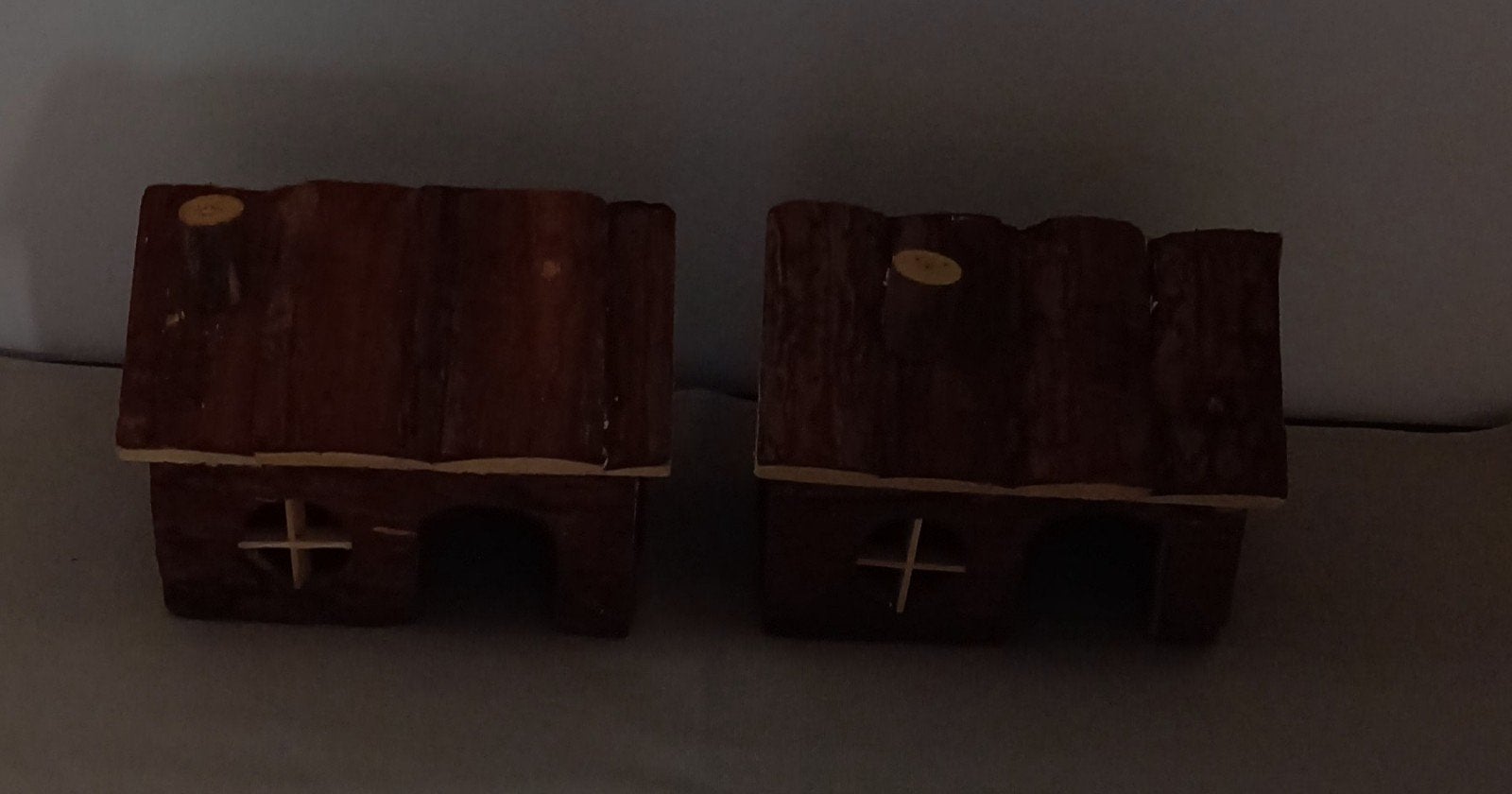 2X Dwerghamster huisjes., Animaux & Accessoires, Rongeurs & Lapins | Accessoires, Enlèvement, Utilisé, Autres types