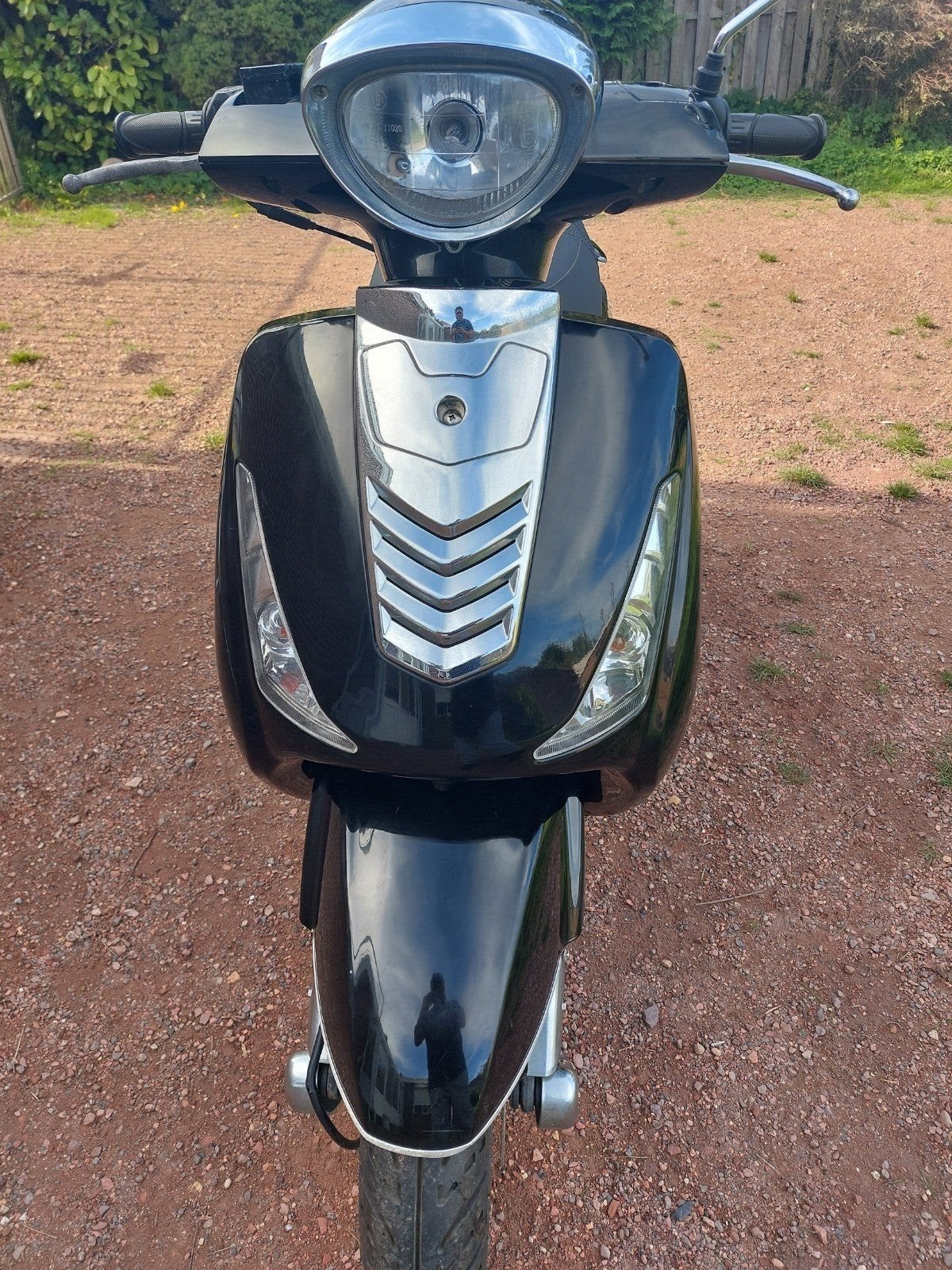 Capri 125 cc. top motorscooter, Enlèvement