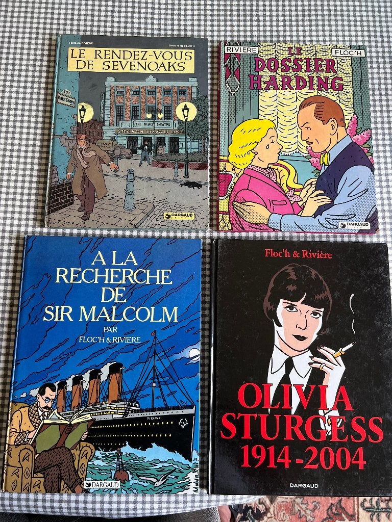 Le rendez-vous de sevenoaks + 3 autres EO Albany & Sturgess, Meerdere stripboeken, Ophalen of Verzenden, Zo goed als nieuw