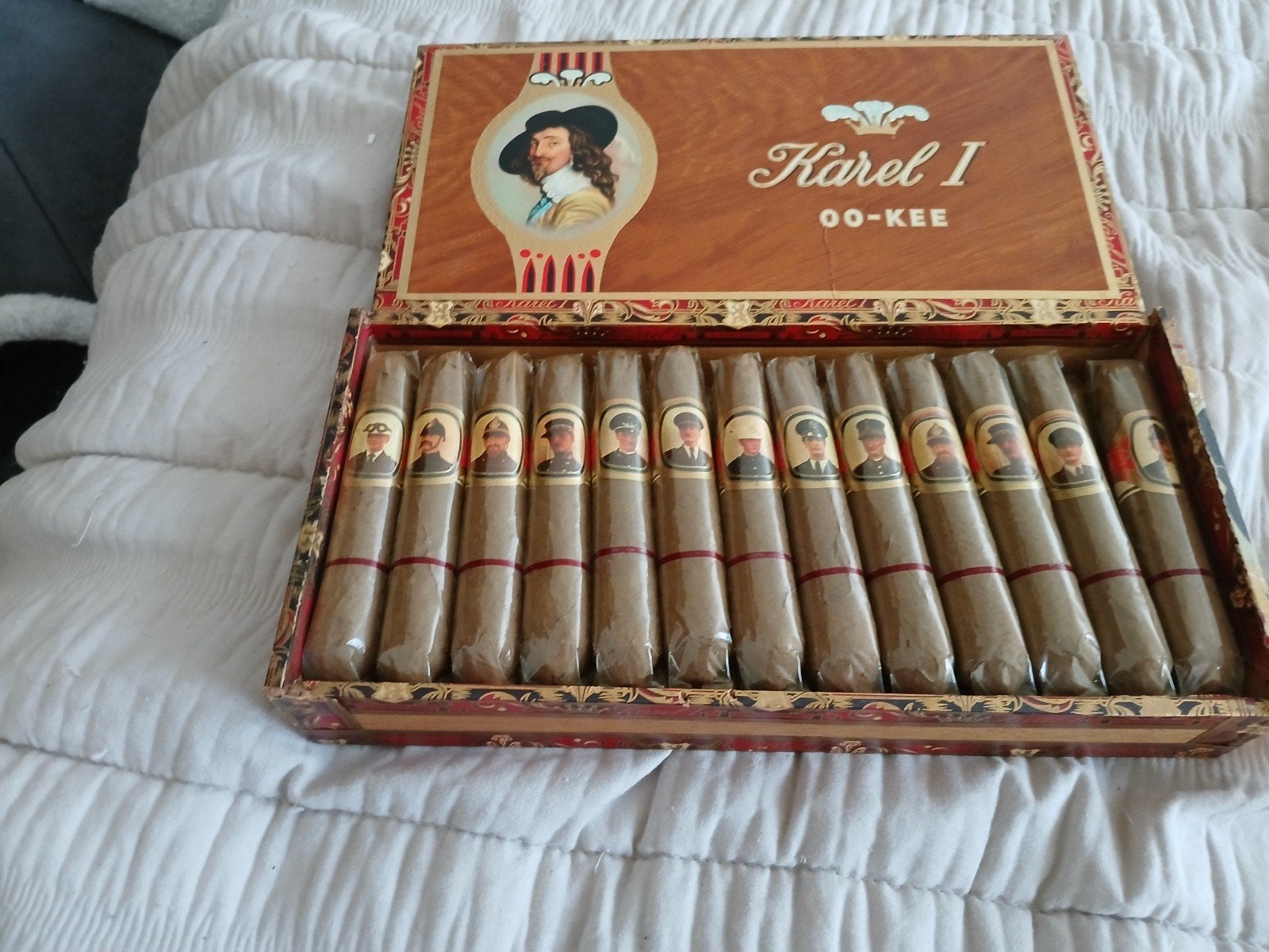 Boite cigare, Enlèvement