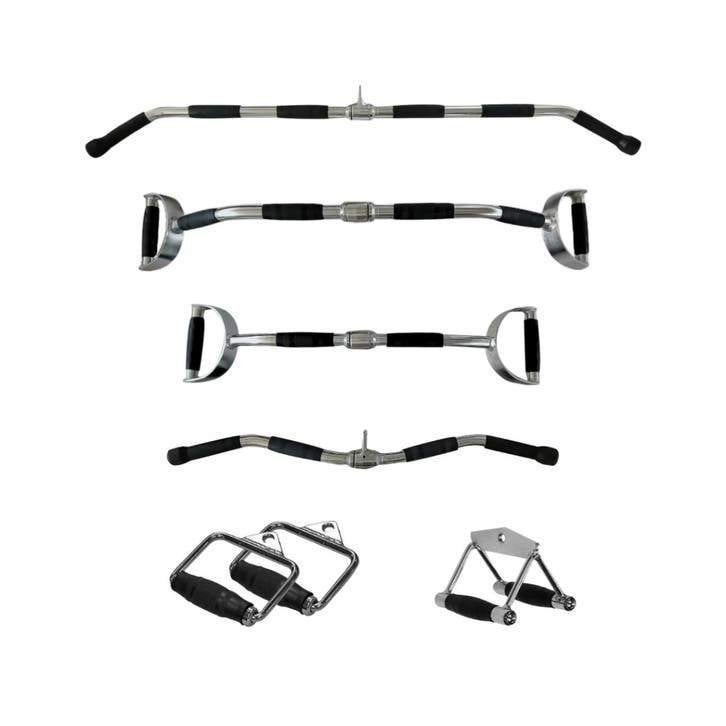 PH Fitness Multi Grip Cable Set - RVS Attachments, Sports & Fitness, Enlèvement ou Envoi, Neuf, Bras, Autres types