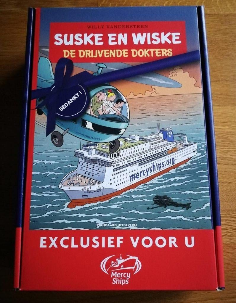 suske en wiske - de drijvende dokters - speciale uitgave, Boeken, Eén stripboek, Nieuw, Ophalen of Verzenden, Luc Morjaeu; Peter van Gucht; Willy Vandersteen