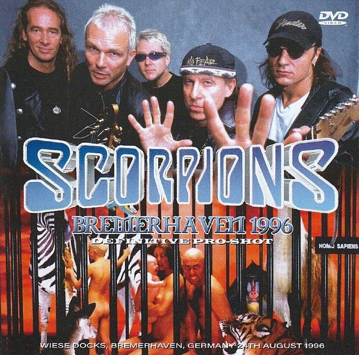 DVD - SCORPIONS - Live Bremerhaven 1996, Cd's en Dvd's, Import, Verzenden, Hardrock, Live-album