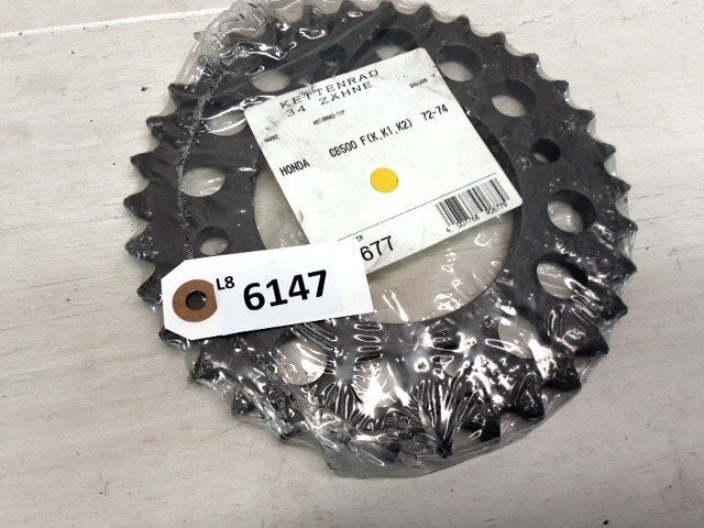 CB550F 1974 - 1979 Honda Kettingset Kettingwiel D1-49374, Motoren, Onderdelen | Honda