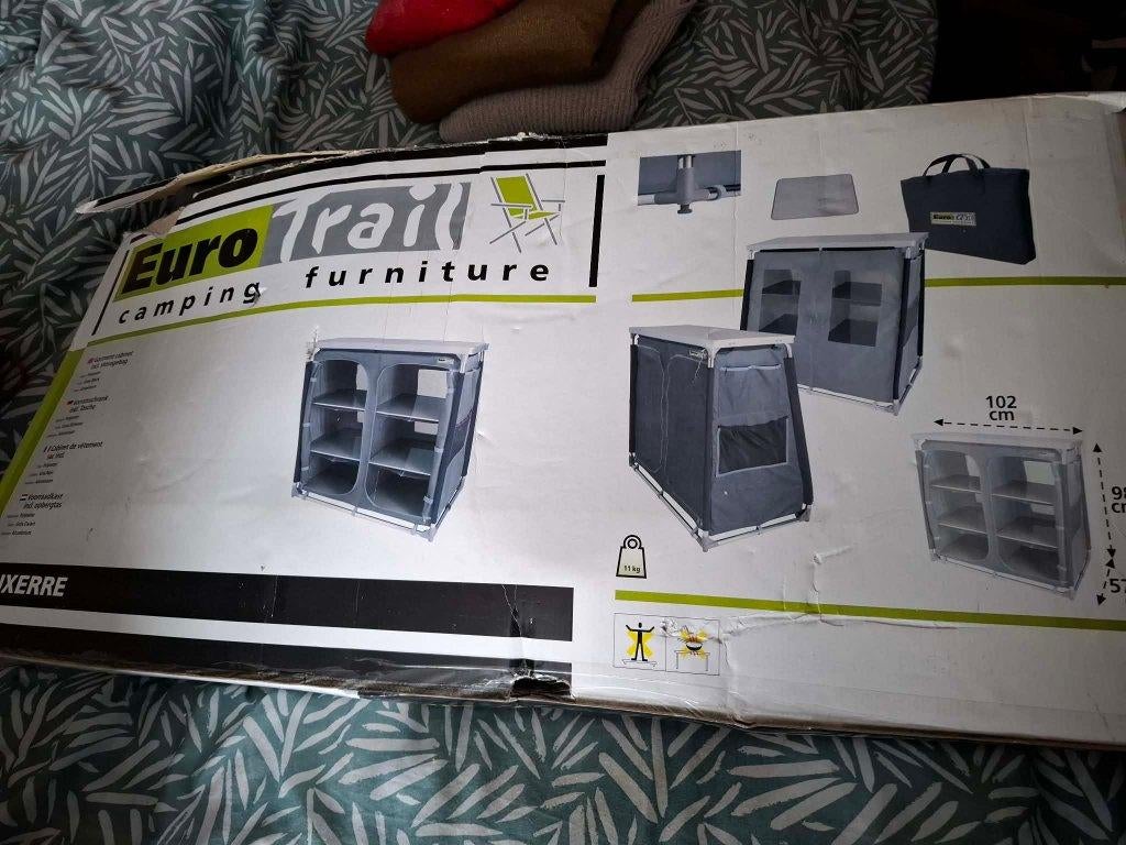 te koop kampeer kast eurotrail in zeer goede staat, Ophalen, Zo goed als nieuw, Campingkast