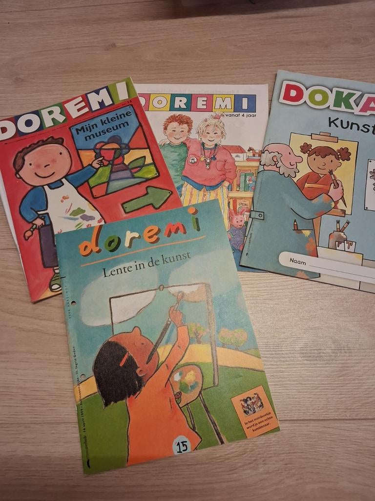 Prentenboeken en doremi, lente, bloemen, kriebeldiertjes, Boeken, Tijdschriften en Kranten, Ophalen