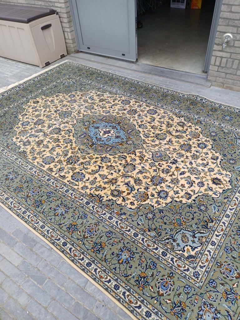 Perzisch tapijt, Ophalen, Gebruikt, Perzisch, Kashan-Iran, 200 cm of meer