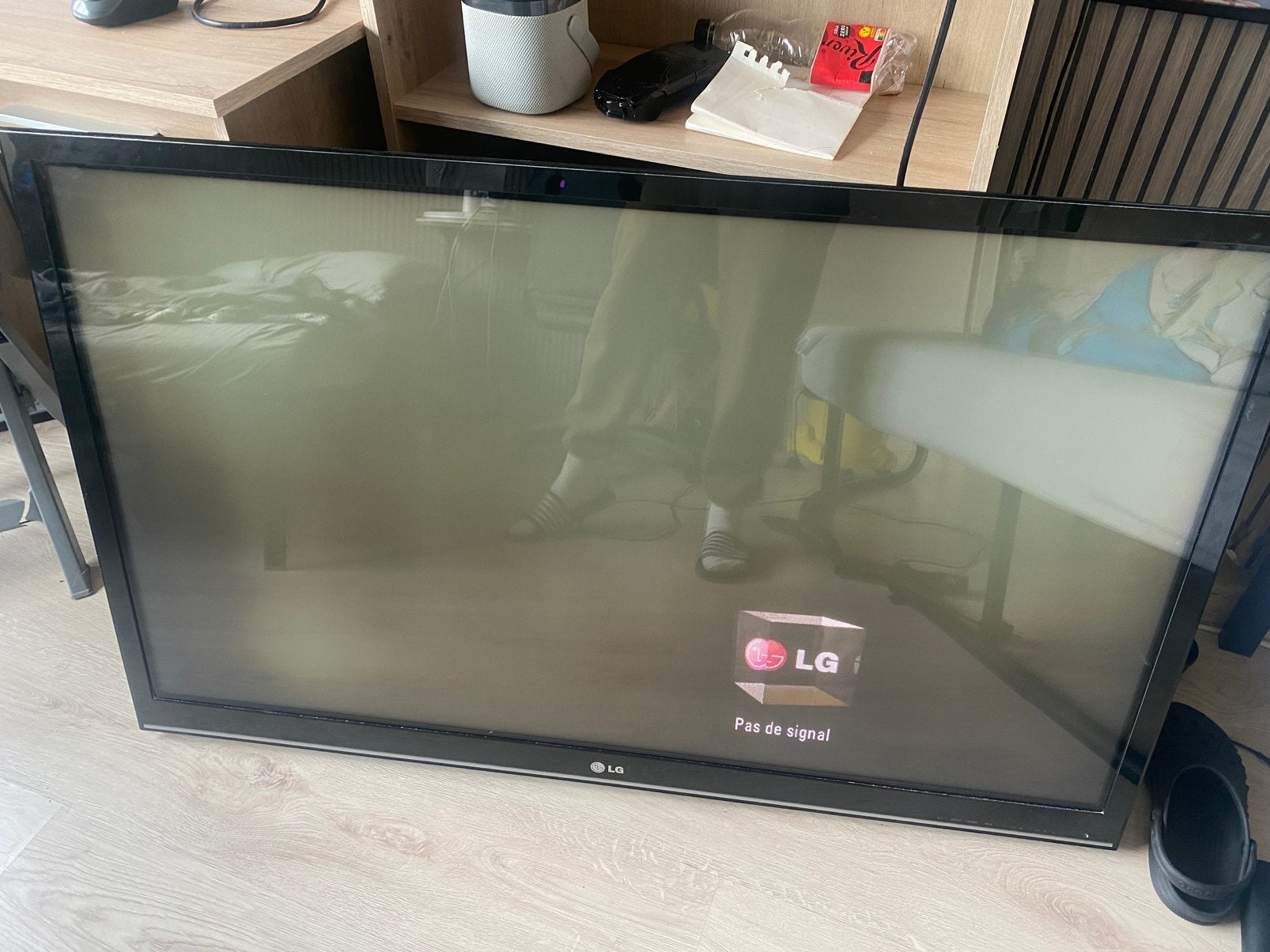 Grande tv lg sans pied avec télécommande, TV, Hi-fi & Vidéo, Enlèvement ou Envoi, Comme neuf, LG