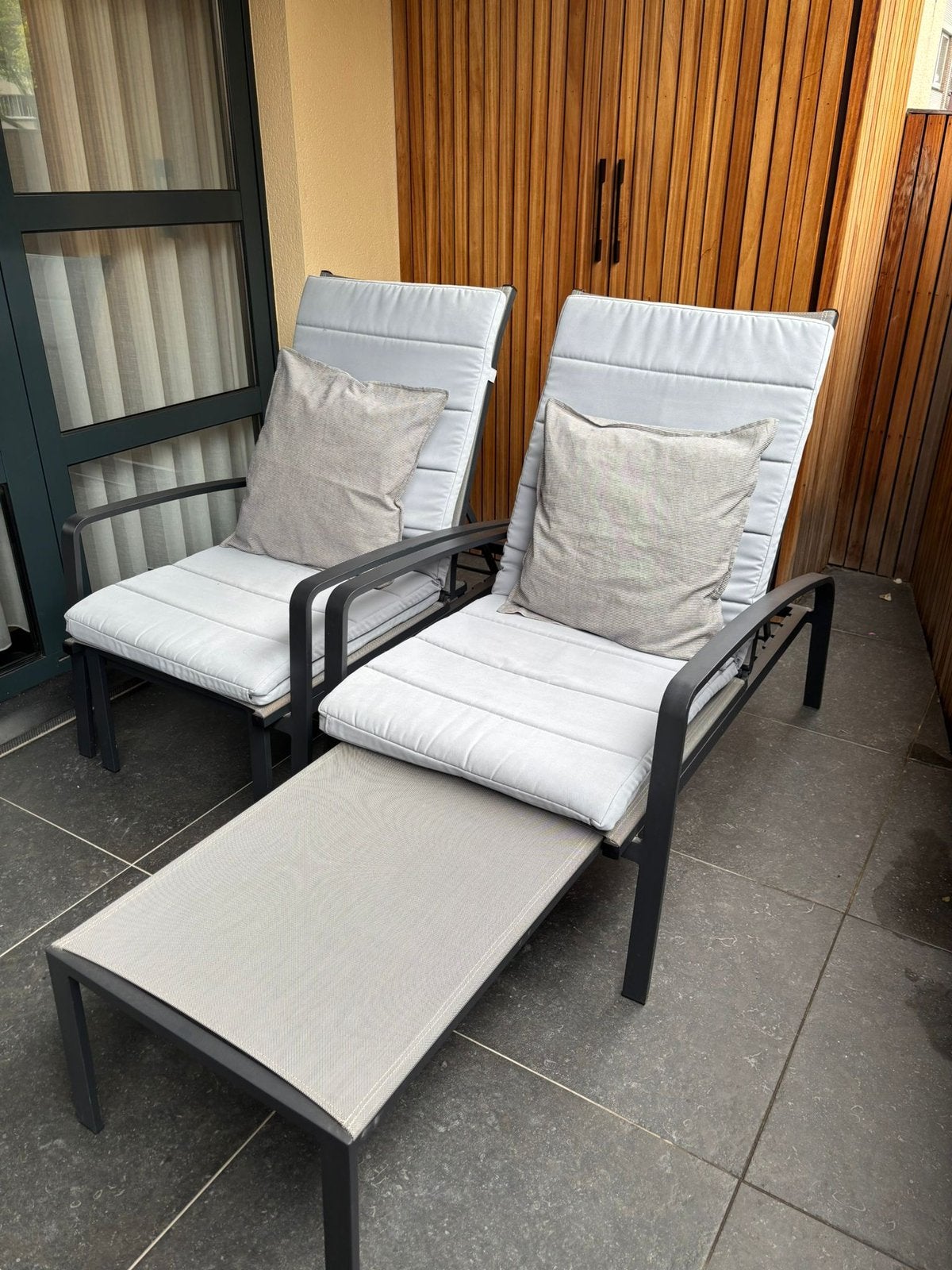 Tuinset, Jardin & Terrasse, Chaises longues, Enlèvement, Utilisé, Synthétique