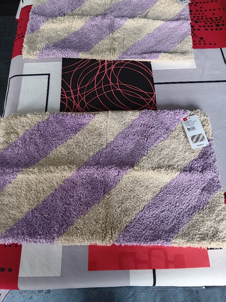 NIEUW kussen hoes 50 op 30 (voor salon), Neuf, Rectangulaire, Violet, Lavable