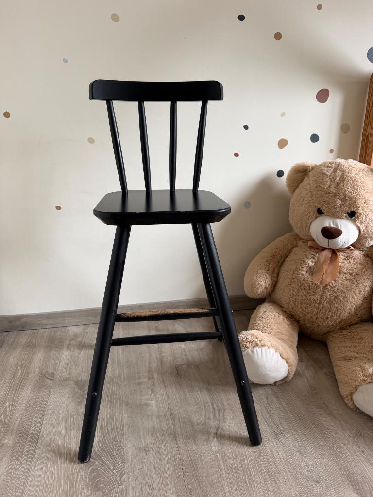 Ikea junior stoel, Ophalen, Gebruikt, Zwart, Eén