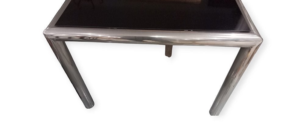 John Mascheroni Tubo aluminium eetkamertafel, Ophalen, Gebruikt, B, B