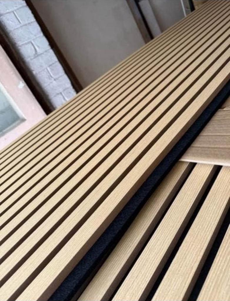 Panneaux en bois  isolant acoustique 2.70 m / 60 cm, Ophalen, Hout, Nieuw, Overige typen