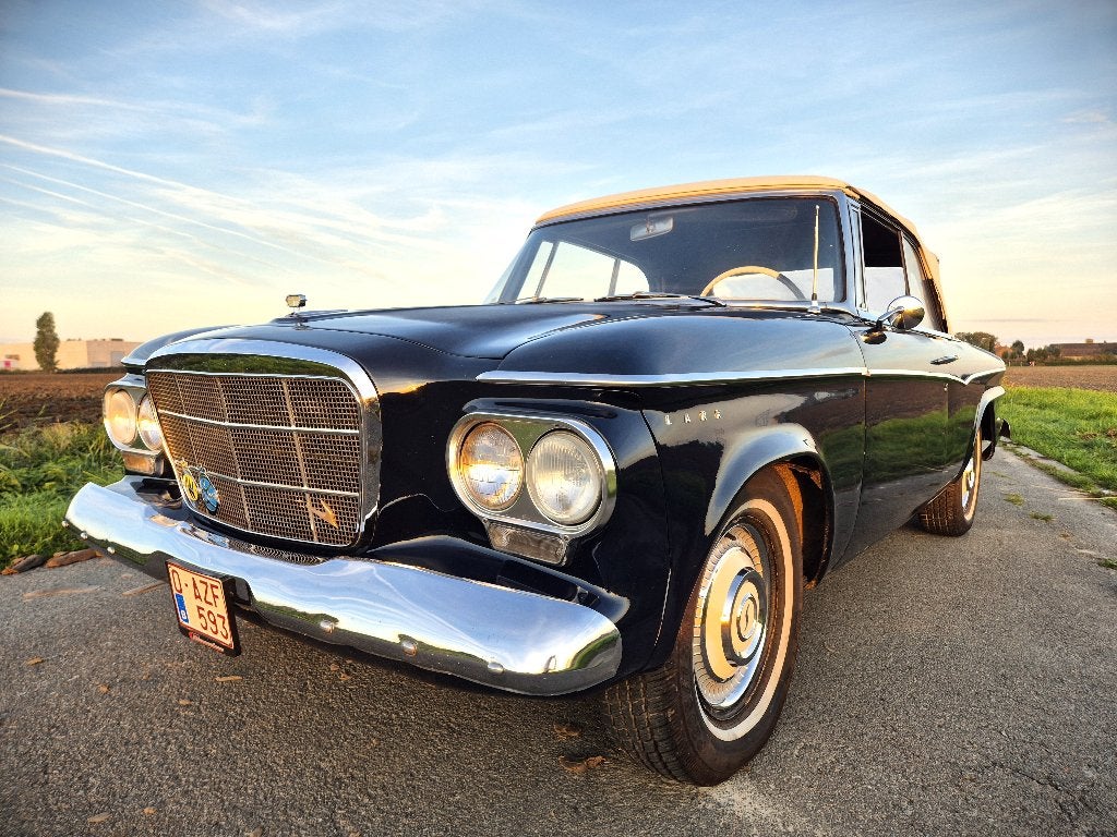 Studebaker Lark / Cabriolet / 1962, Auto's, Stof, 4200 cc, Cabriolet, Blauw