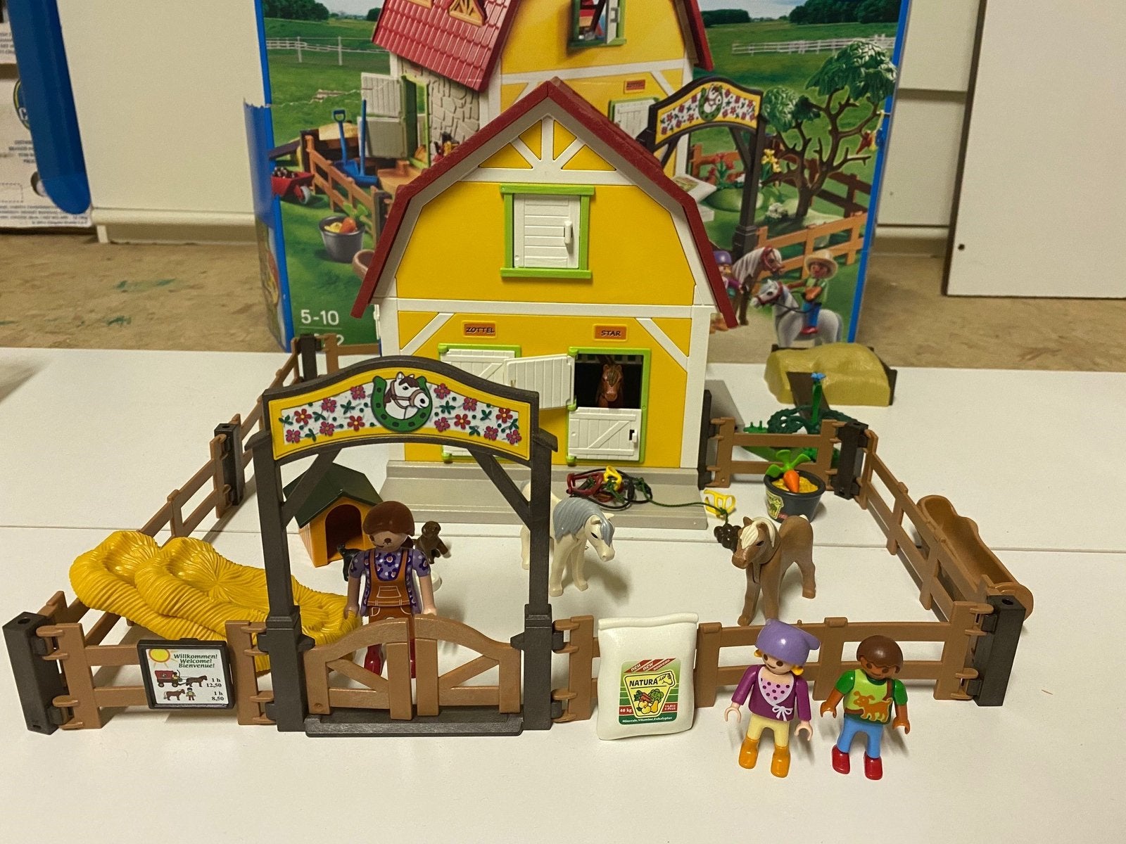 Playmobil ponyranch, Ophalen of Verzenden, Zo goed als nieuw, Complete set