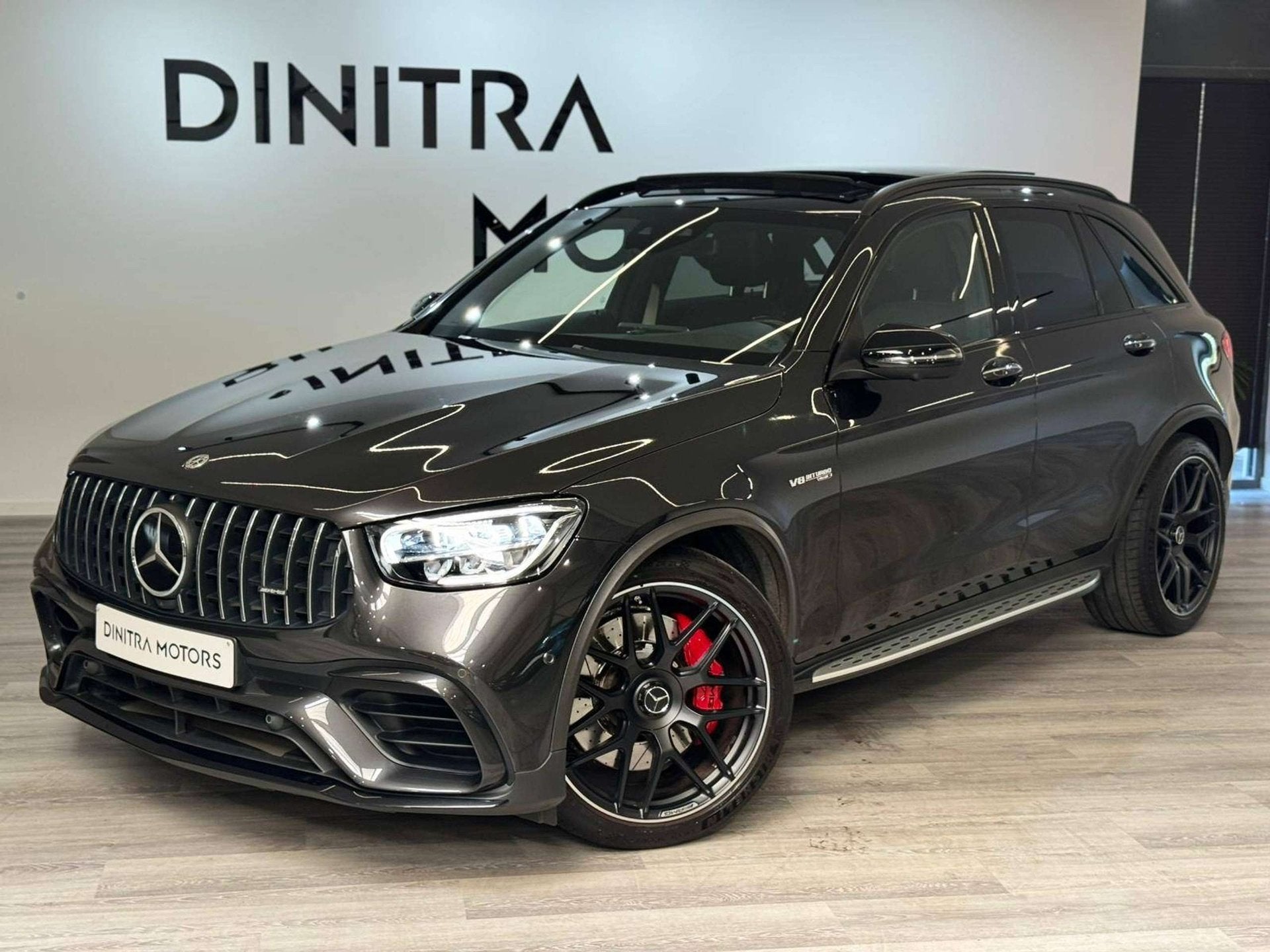 Mercedes-Benz GLC 63 AMG S AMG 4-Matic+ V8 – 510 PK / Lich, Automaat, Dealer onderhouden, Zwart, 5 deurs