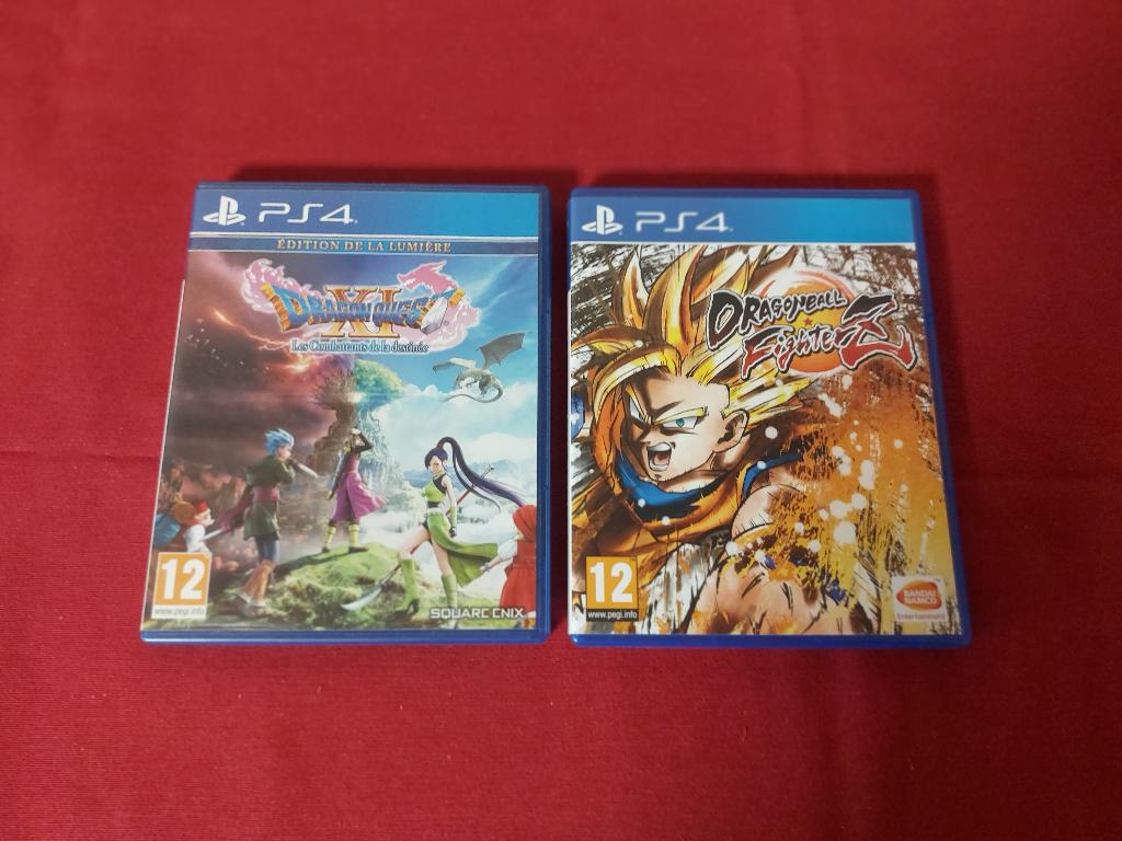 Dragon Quest en Dragon Ball, 2 PS4-games, Avontuur en Actie, 1 speler, Ophalen of Verzenden, Zo goed als nieuw